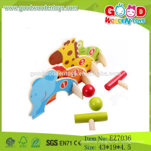 2015 New Animal Croquet Game Toy,Kids Wooden Croquet Game,Cheap Croquet Game